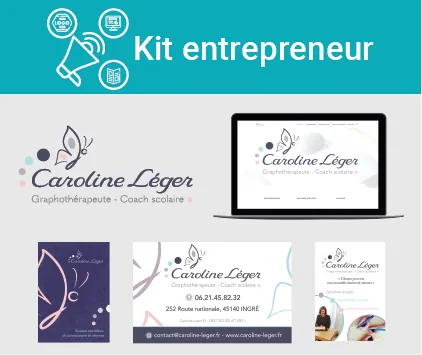 Kit entrepreneur — réalisations Emy Communication