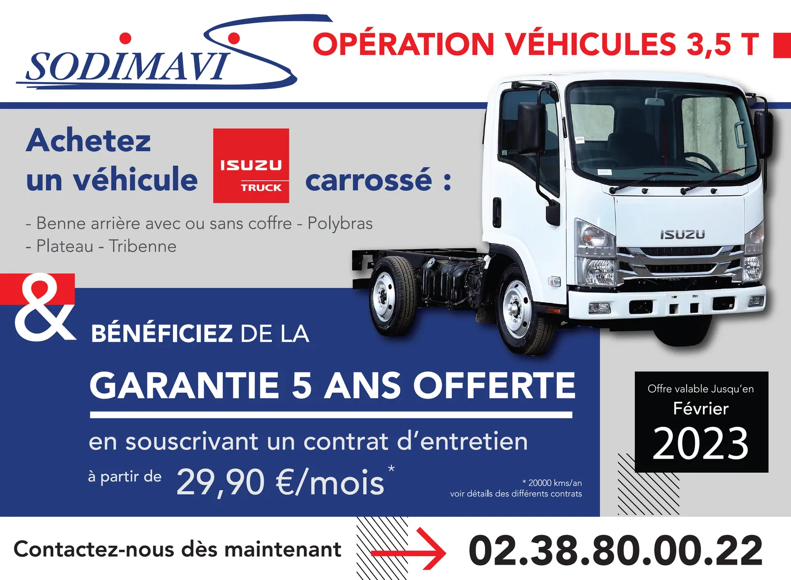 Opération commerciale ISUZU SODIMAVI