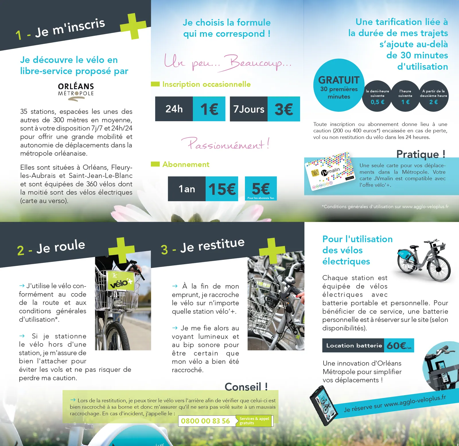 Guide d'utilisation VÉLO+ — intérieur