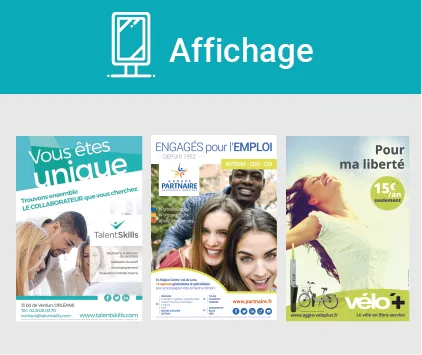 Campagnes d'affichage — réalisations Emy Communication