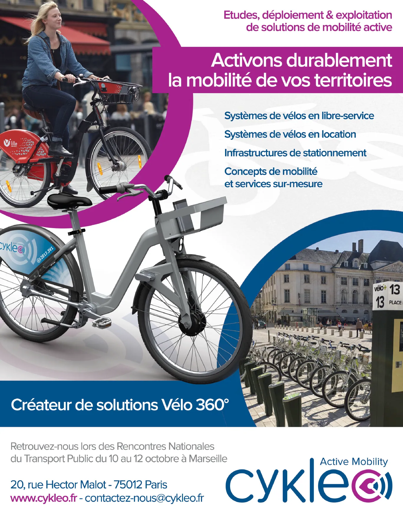 Annonce presse CYKLEO