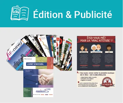 Édition et publicité — réalisations Emy Communication