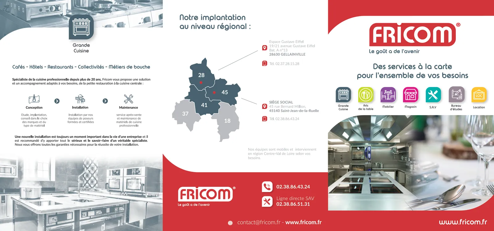 Plaquette Fricom / Ecotel — couverture