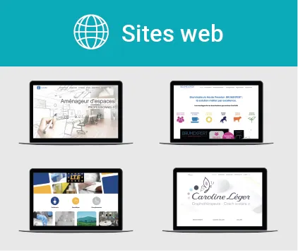 Sites web — réalisations Emy Communication