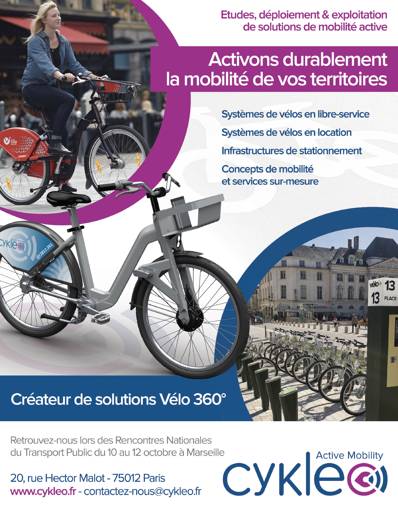 Annonce presse CYKLEO