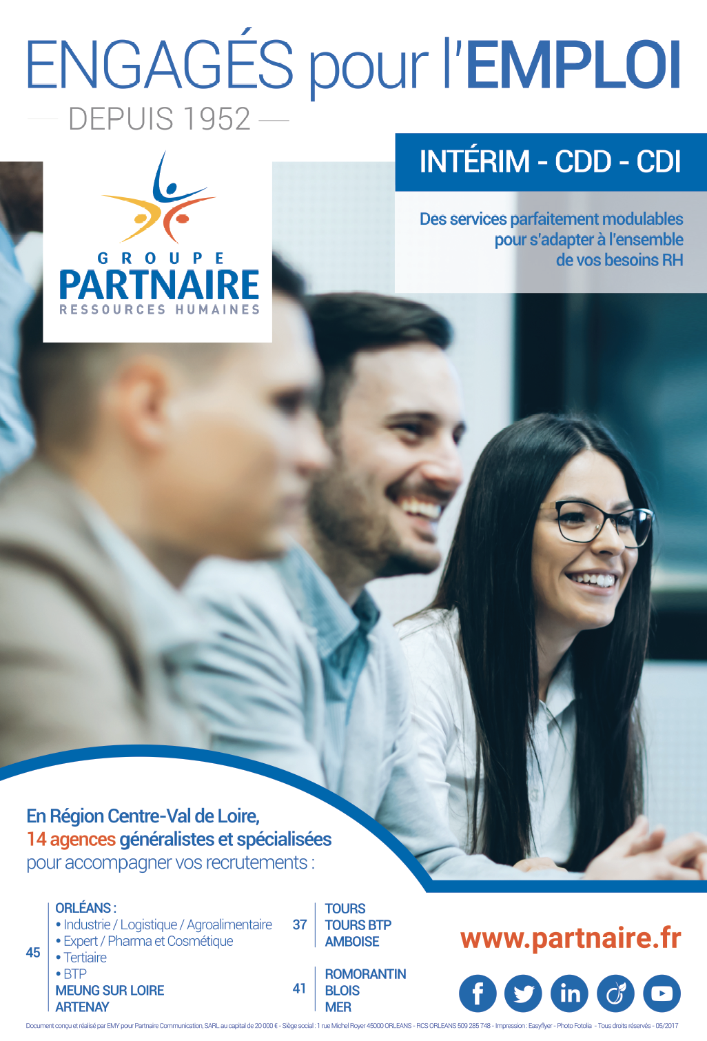 Engagés pour l'emploi Partnaire entreprise