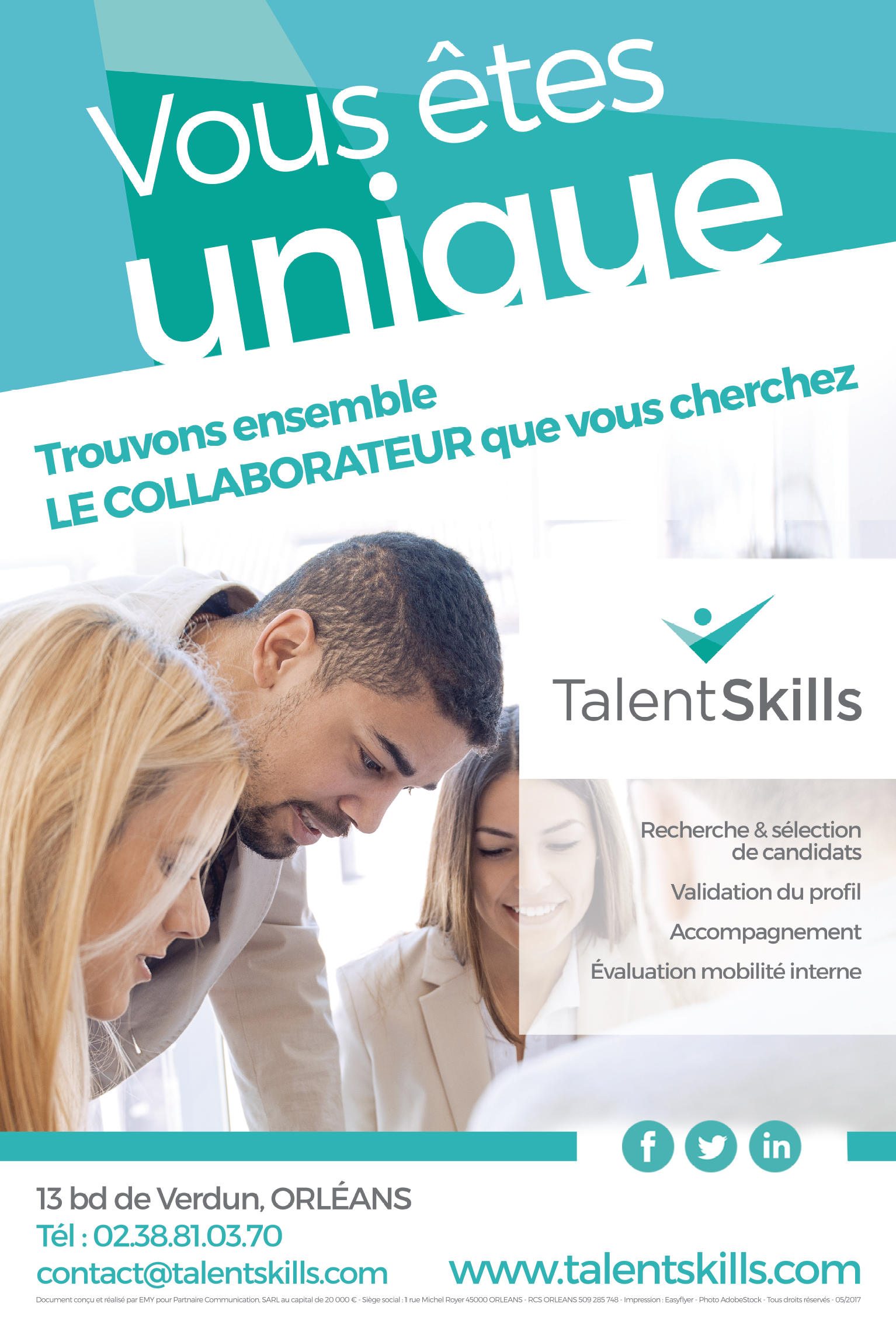 Vous êtes unique tallentskills entreprises