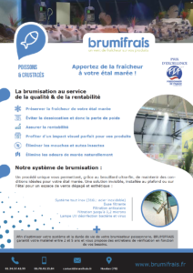 Brumisation Étal marée