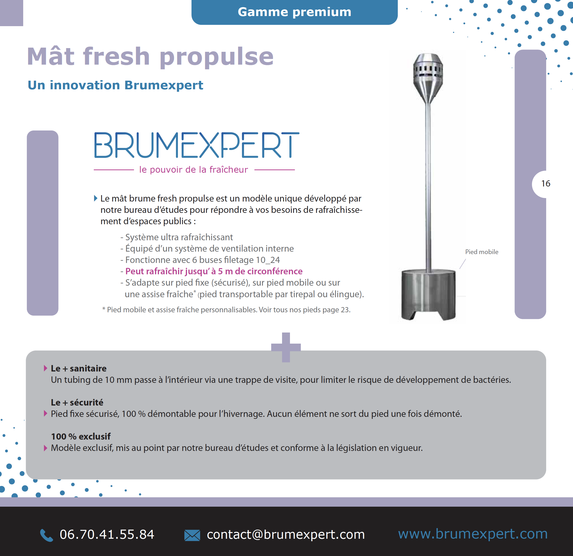 Mat fresh propulse brumexpert