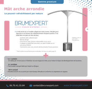 Mat arche arrondie brumexpert