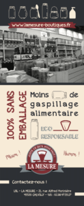 Roll up salon de la franchise La Mesure
