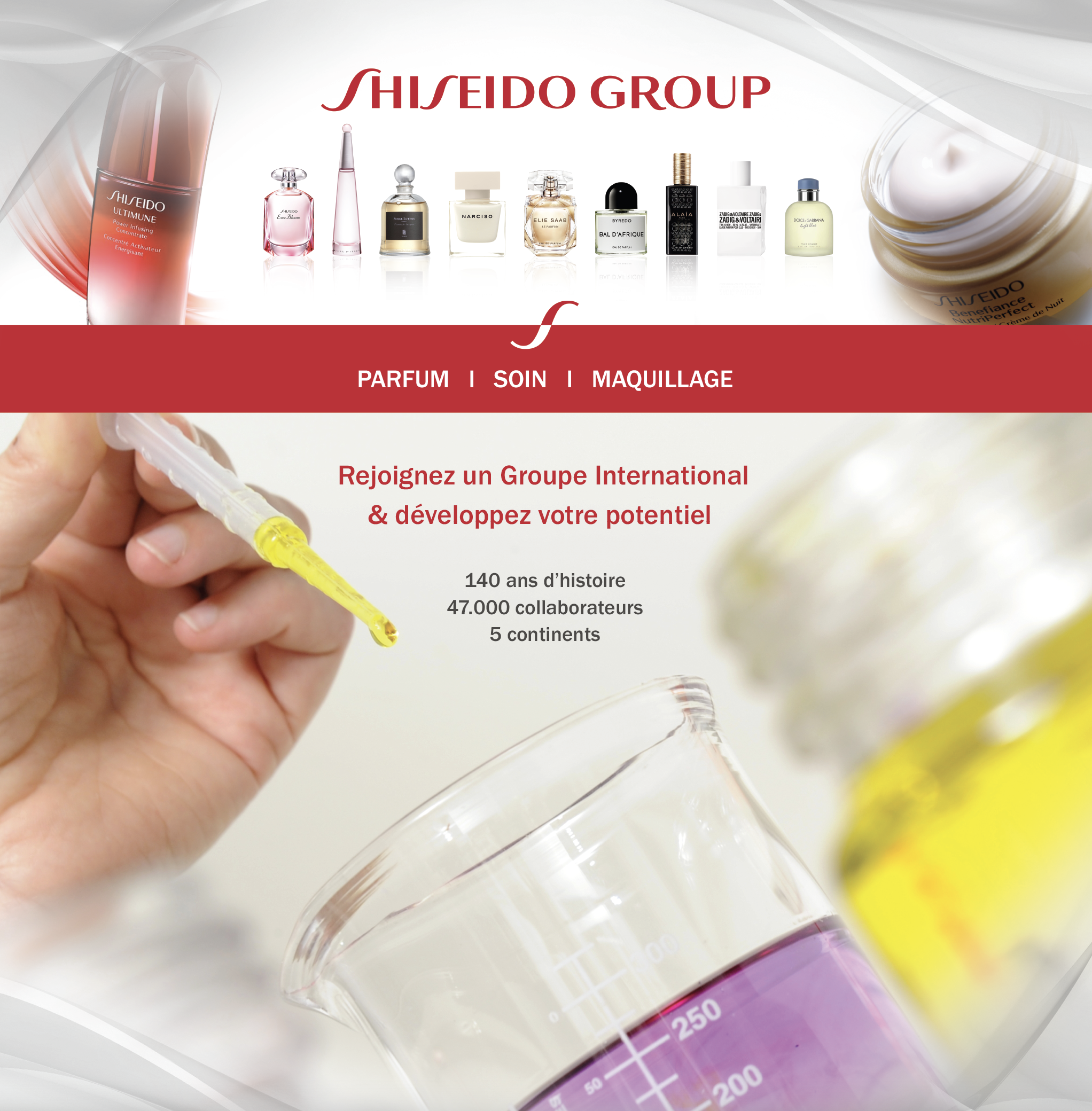 Stand parapluie shiseido Stand parapluie shiseido