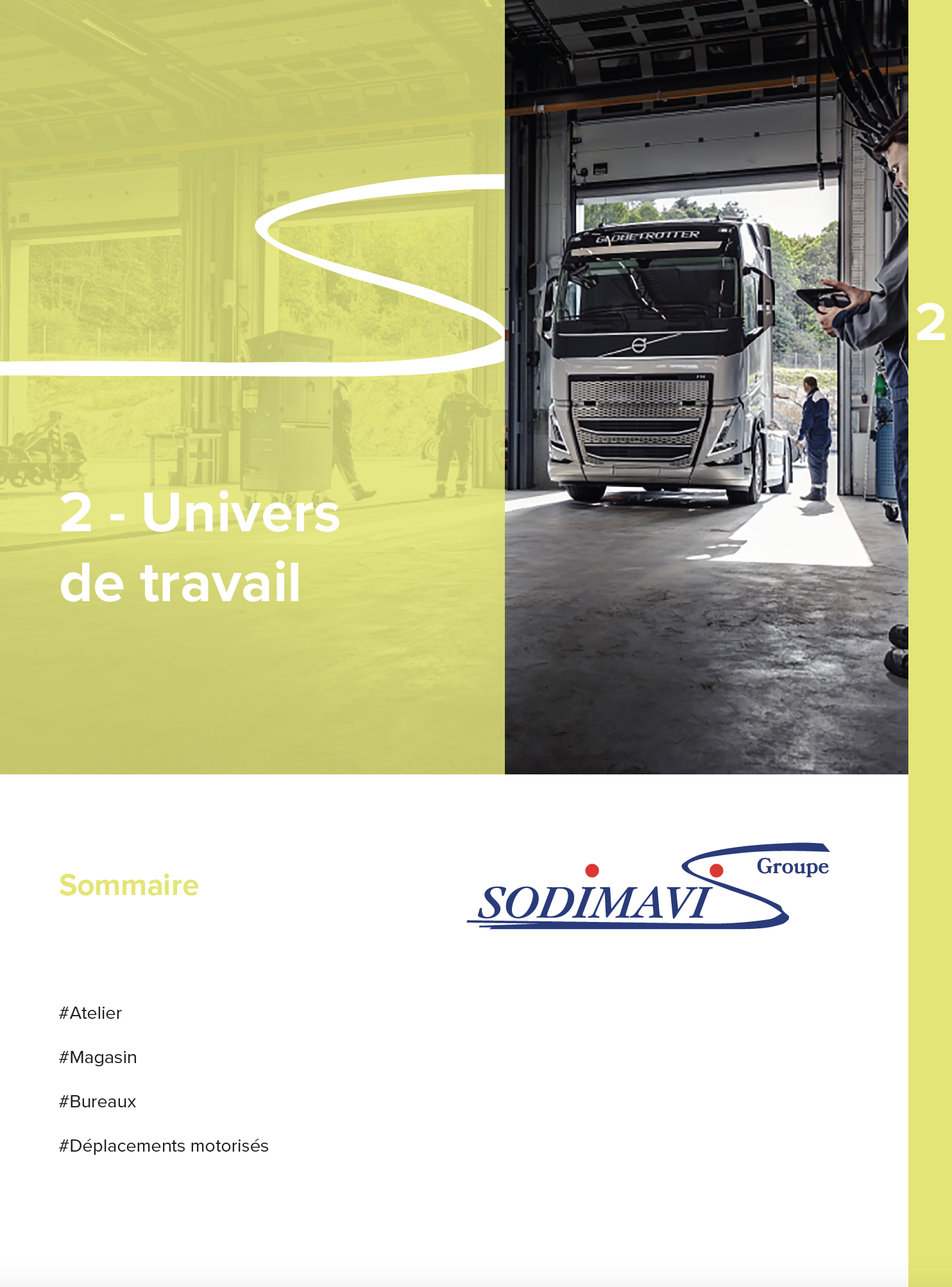 livret d'accueil sodimavi intercalaire