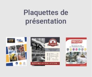 plaquettes commerciales